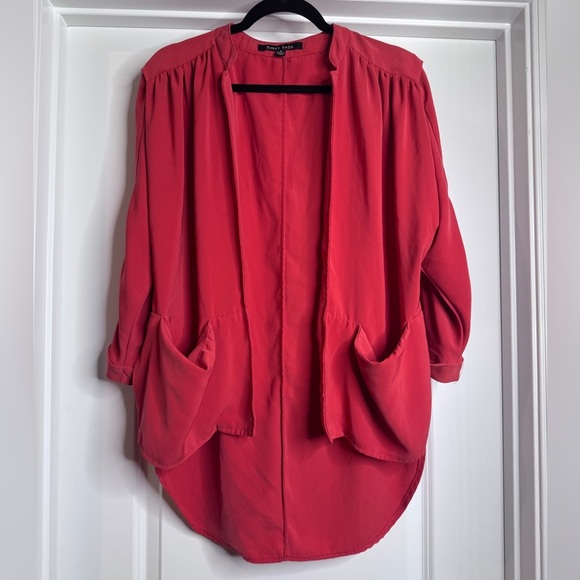 Sweet Rain Women’s Open Front Blouse or Light Jacket Perfect for Spring - Picture 1 of 4